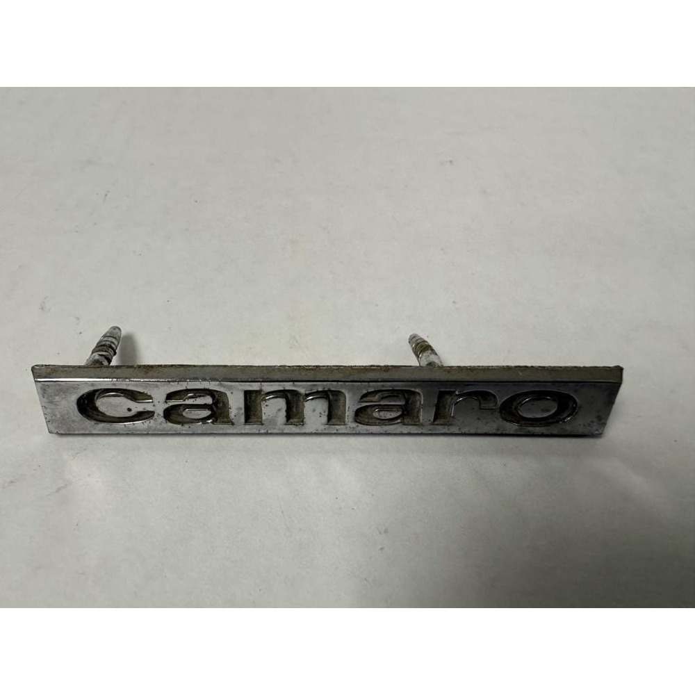 OEM 1967–1969 Chevrolet Camaro Fender Emblem 3909137 GM Original 4" Chrome Badge